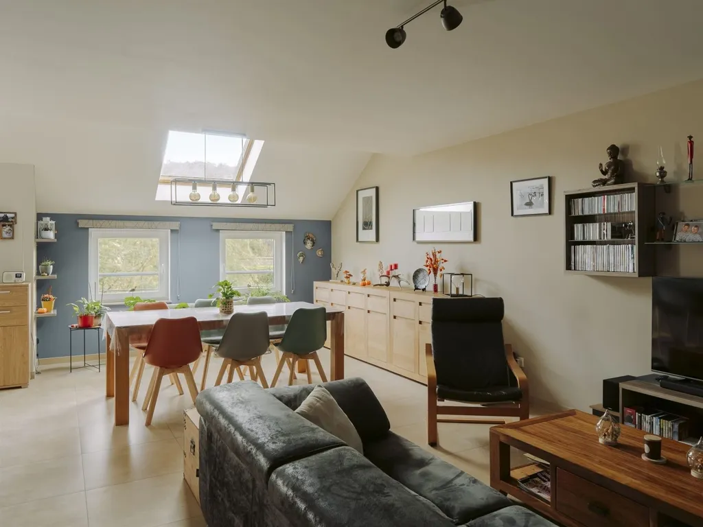 Séjour - Duplex avec Terrasse Sud à Aubange