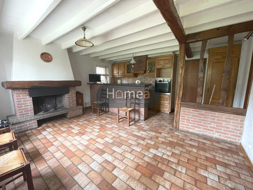 Living Room - Character House with Garden in Auffay