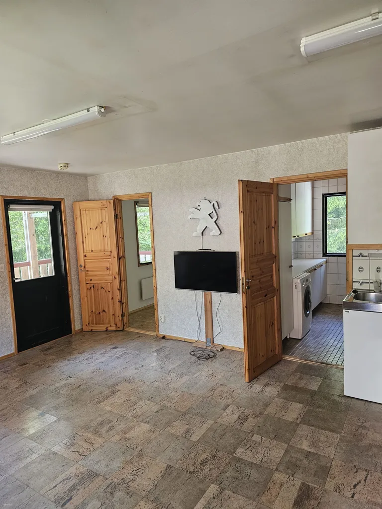 Köök - Spacious House with Garden in Nousiainen