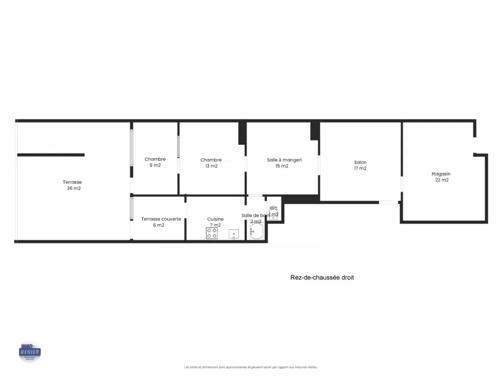 Plaan - Rental Property with Shops in Anderlecht