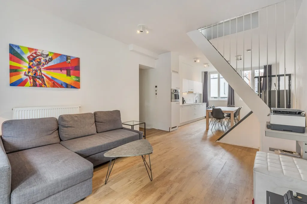 Séjour - Appartement Rénové et Énergétique au Centre de Diest
