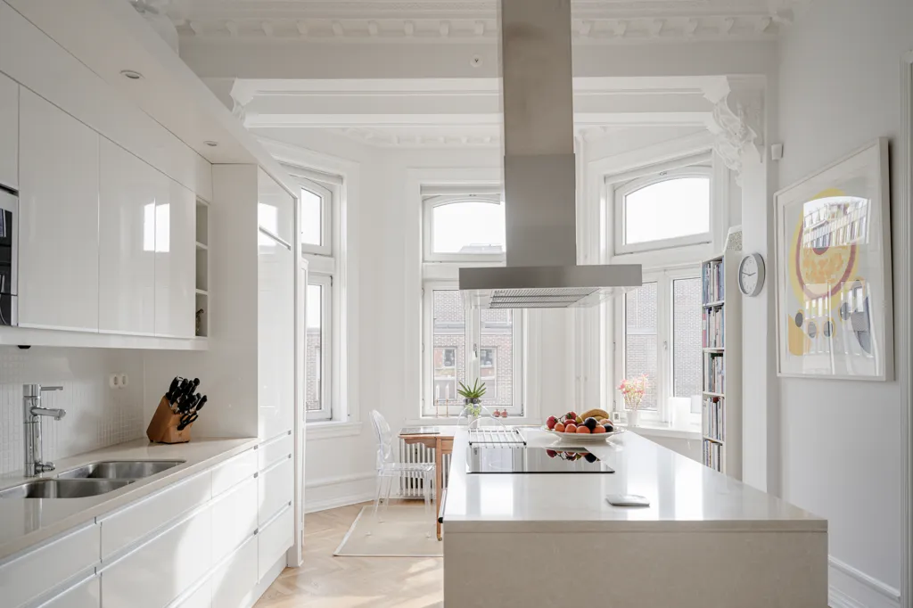 Kitchen - Gable Flat with Jugendstil in Malmö Centre