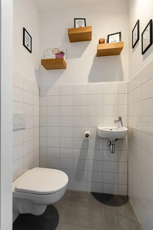 Salles de bain - Corner House with Garden in Overasselt