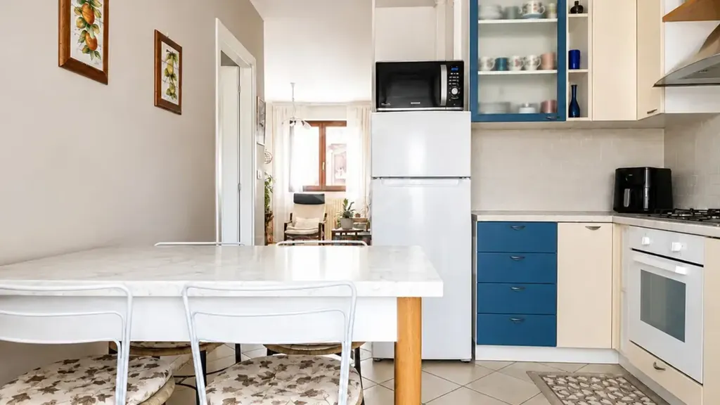 Köök - Apartment with Balcony in Cervia