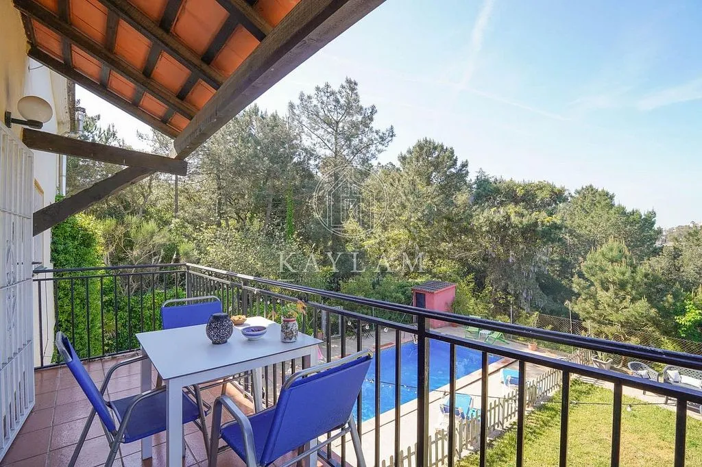 Terrass - Rustic Chalet with Pool in Lloret de Mar