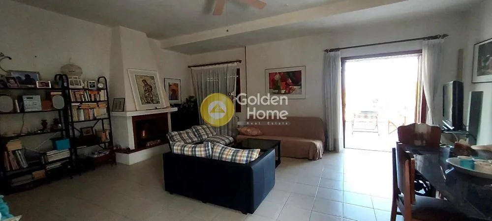 Séjour - Duplex Villa with Sea View in Oropos
