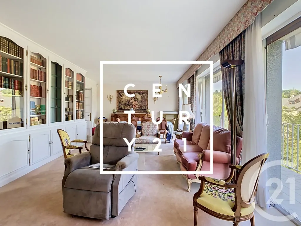 Soggiorno - 6-Piece Apartment with Balcony in Meudon Centre
