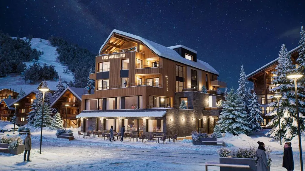 Extérieur - Appartement Luxe avec Vue Montagne à Les Deux Alpes