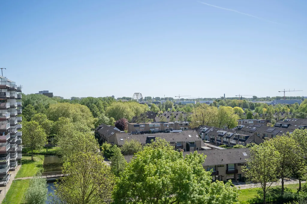 Õhuvaade - Apartment with Balcony and Views in Papendrecht