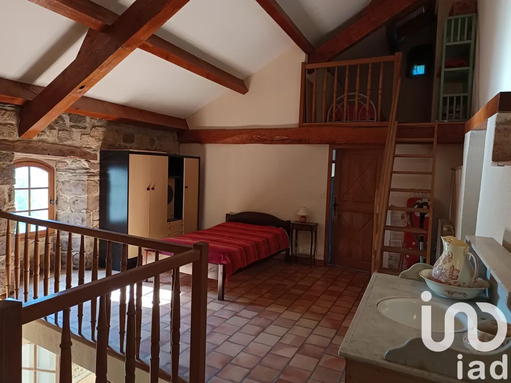 Camere da letto - Charming Stone Mas with Pool near Les Vans
