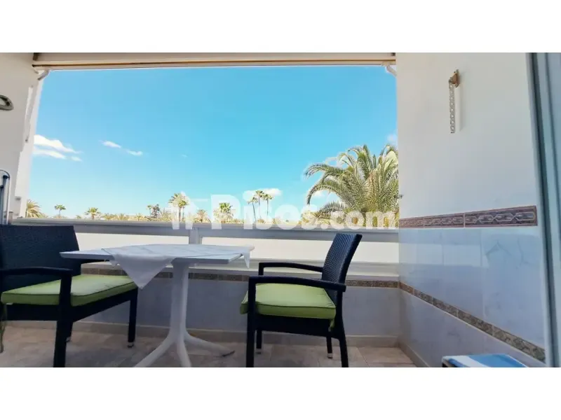 Terrass - Apartment with Balcony in Playa del Inglés