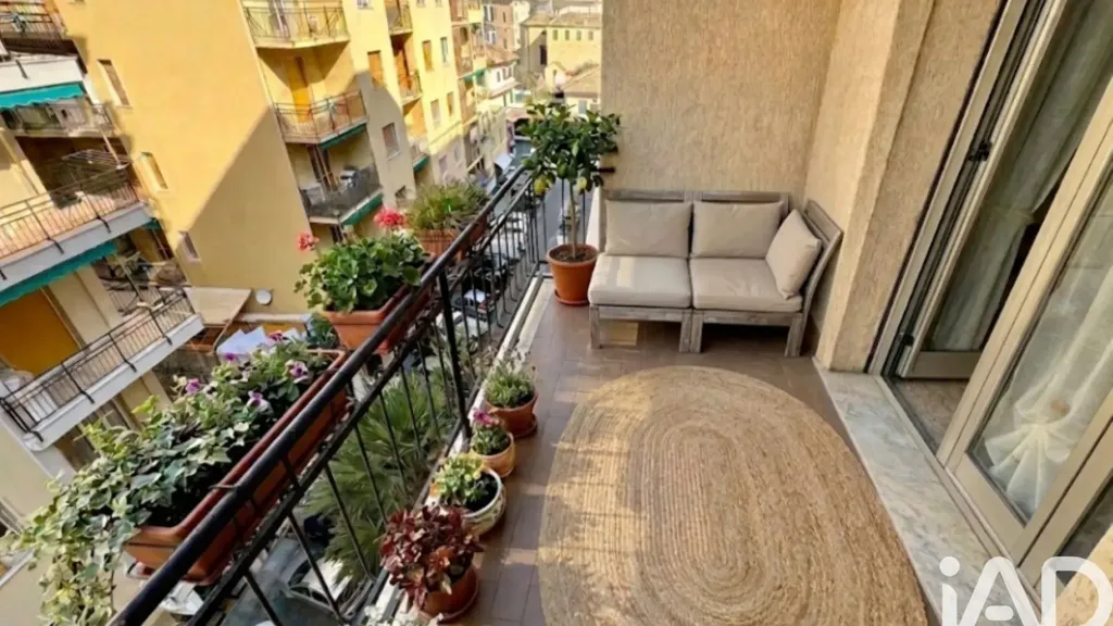 Balcon - Bright Apartment with Sea View in Loano