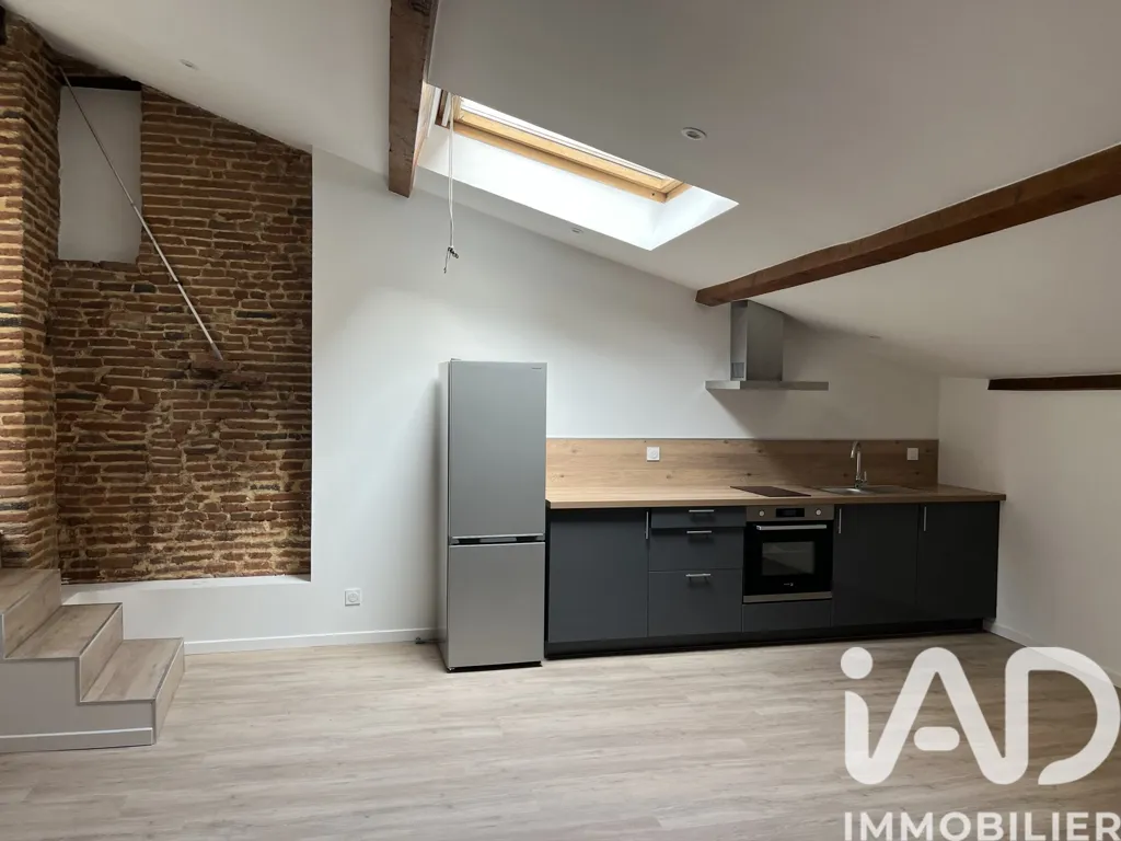 Cuisine - Appartement Rénové avec Balcon au Centre de Montauban