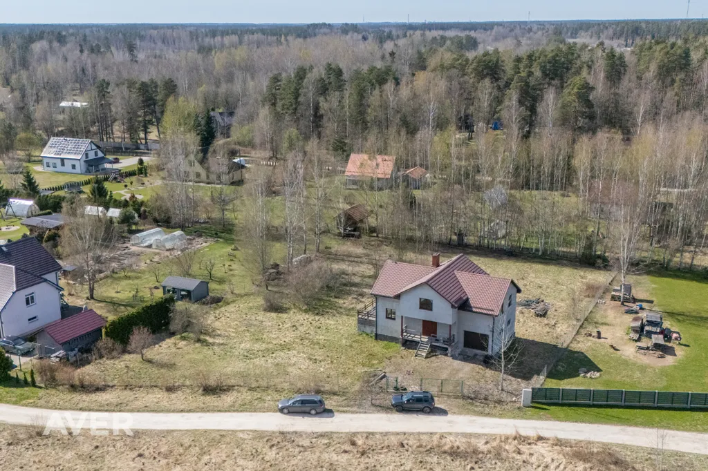 Aerial - Family House with Potential in Dobelnieki