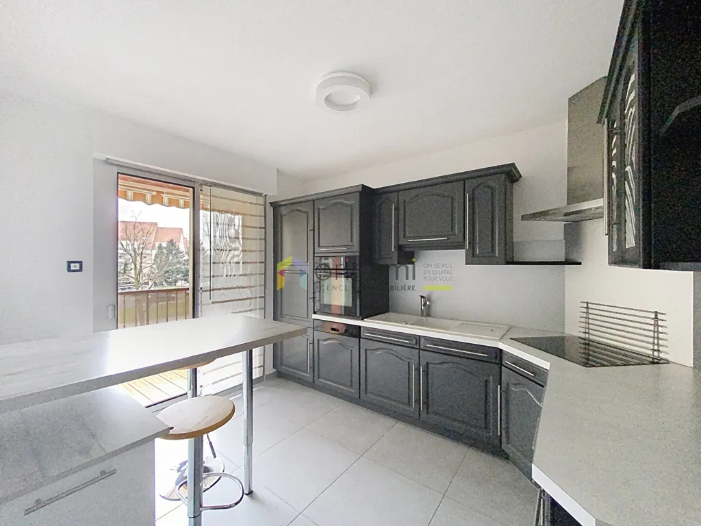 Köök - Flat with Balcony in Lingolsheim