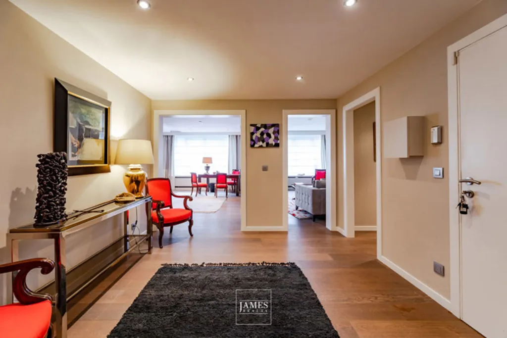 Entrée - Appartement avec Vue sur le Jardin du Roi à Ixelles