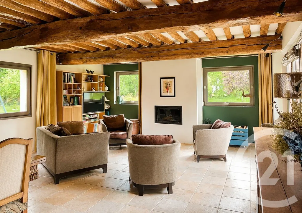 Séjour - Maison avec Parc de 1,2 Hectare près de Lisieux