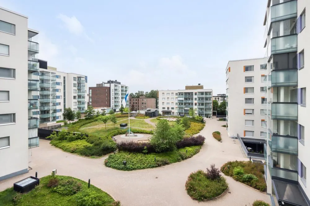 Õhuvaade - Modern Apartment with Balcony in Tikkurila, Vantaa