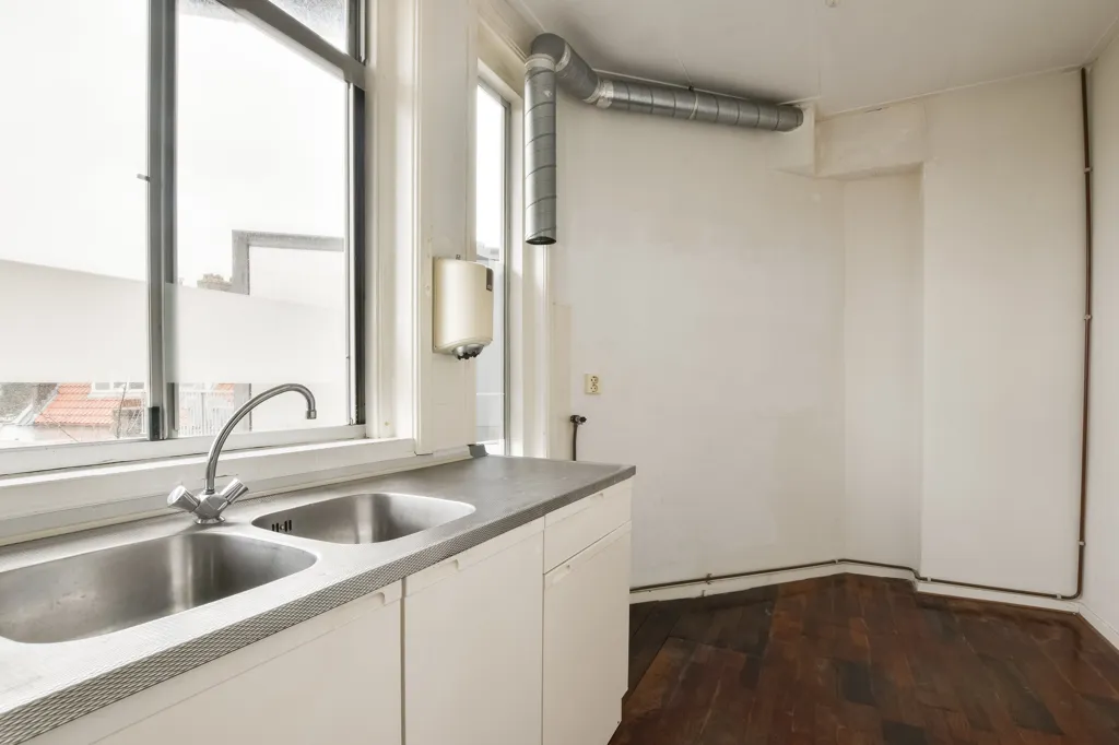 Cuisine - Double Upper-Floor Apartment with Balcony in Watergraafsmeer