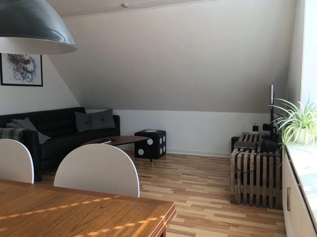 Séjour - 2-Bedroom Flat with Balcony in Frederikshavn Centre