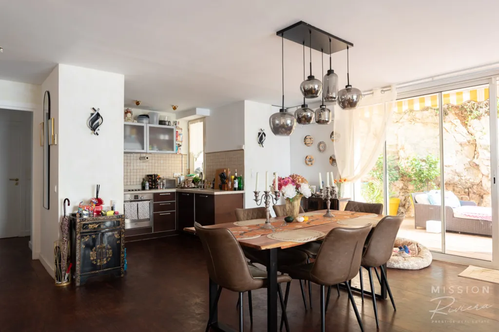 Salle à manger - Appartement Duplex avec Vue Mer au Cap de Nice