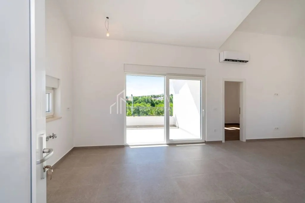 Living Room - Newly Built House with Sea View in Posedarje
