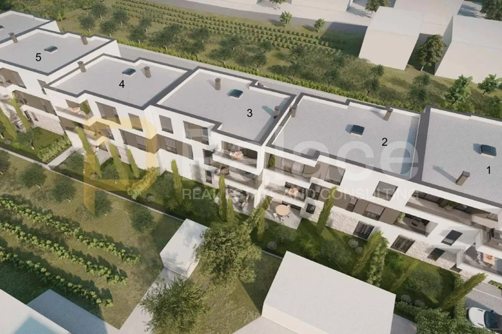 Õhuvaade - Modern Flat with Balcony in Kaštanjer, Pula