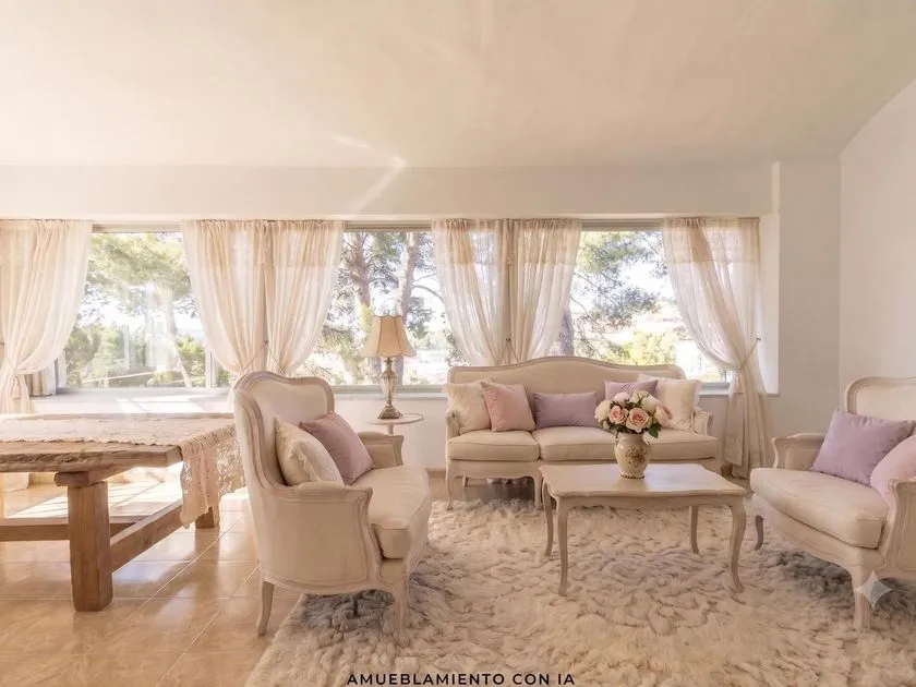 Séjour - Villa with Sea Views in Málaga Este