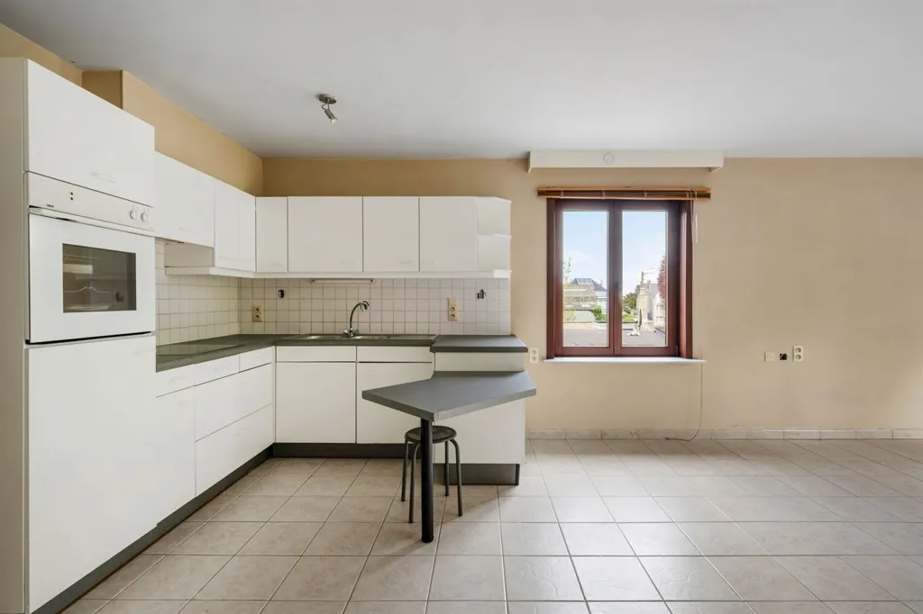 Köök - Apartment with Park View in Diksmuide