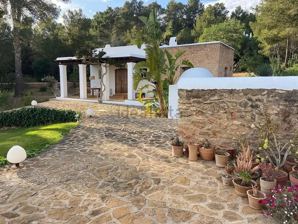 Terrass - Chalet with Pool and Terrace in San Carles