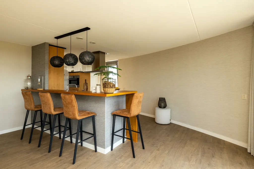Köök - Penthouse with Panoramic View in Wateringen