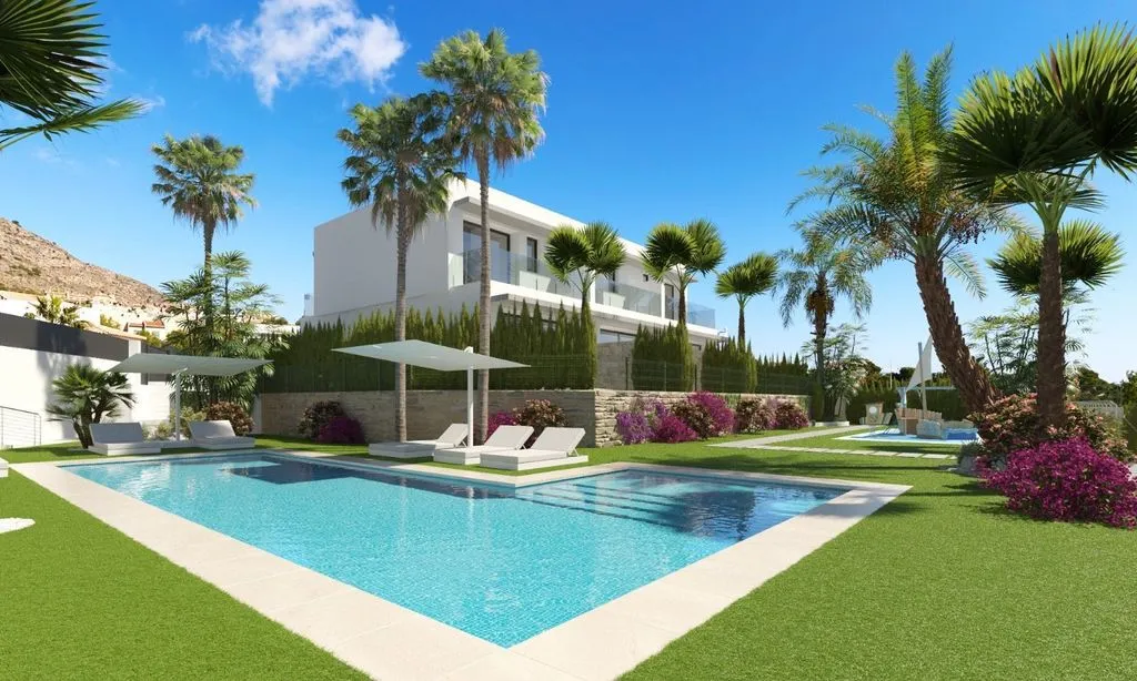 Piscine - Luxury Townhouse with Pool in Finestrat