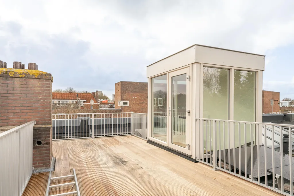 Terrasse - 3-Bedroom Apartment with Rooftop Terrace in Amsterdam