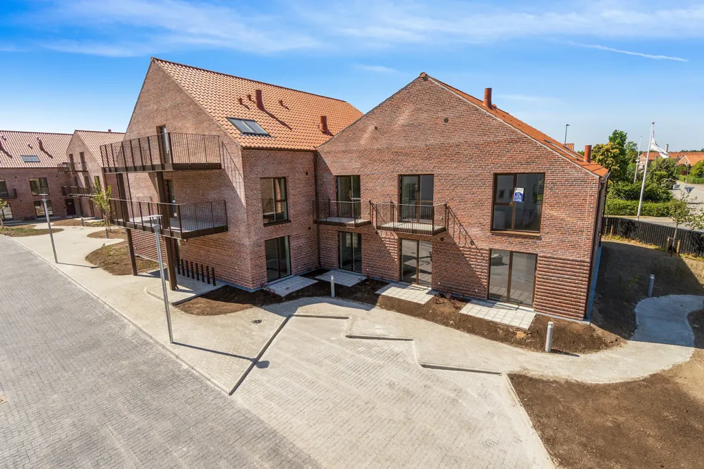 Õhuvaade - 1-Bedroom Flat with Terrace in Risskov