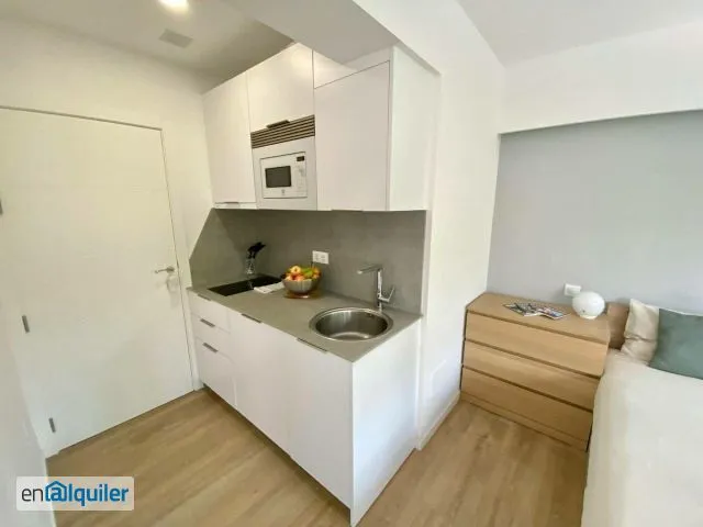 Köök - Coliving Studio with Kitchen in Chamberí