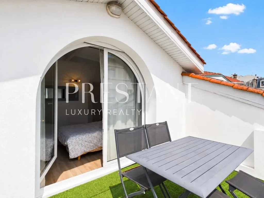 Terrasse - Duplex Lumineux avec Terrasse à Biarritz