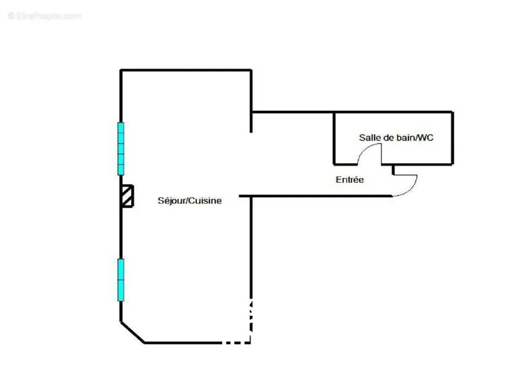 Floor Plan - Two-Unit Apartment Complex near Historic Centre