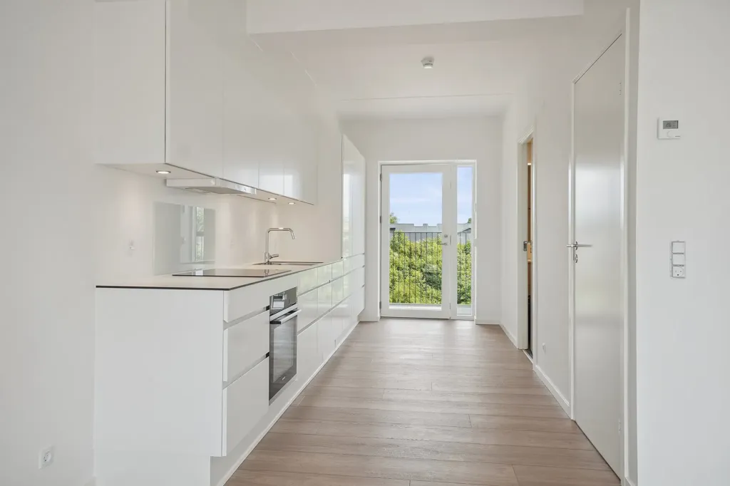 Cuisine - 1-Bed Flat with Balcony in Hørsholm