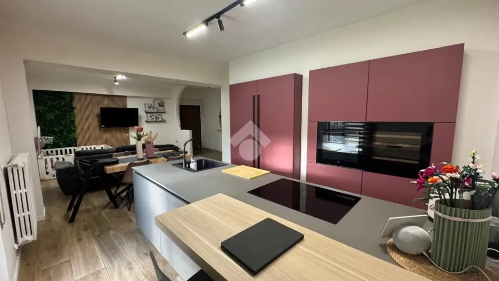 Cuisine - Rear-Facing Apartment with Terrace in Avezzano