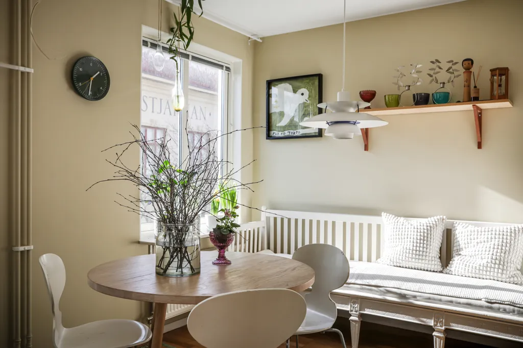 Söögituba - Charming Flat with Balcony in Gamla Lindholmen
