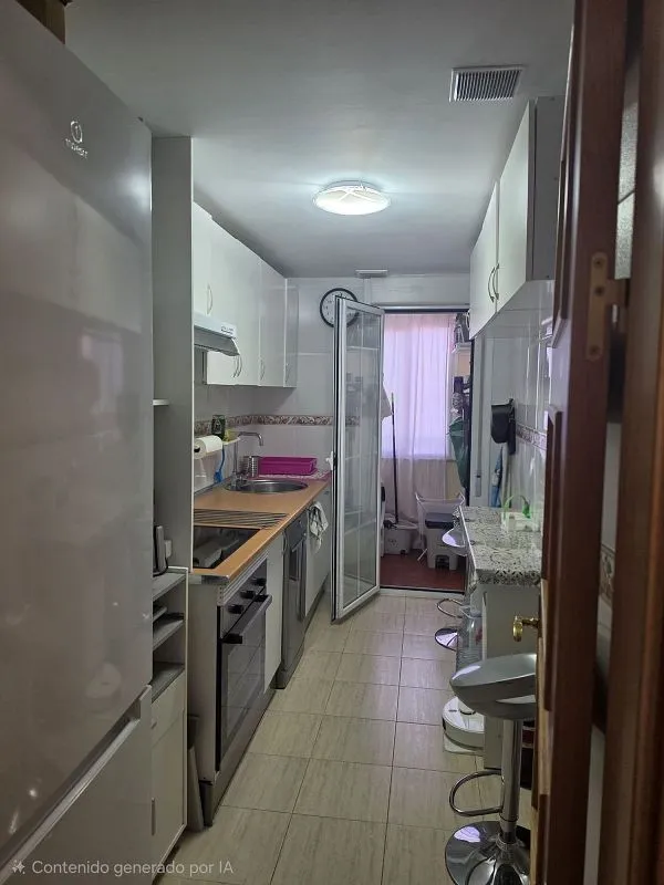 Köök - Apartment with Terrace in Campo Real