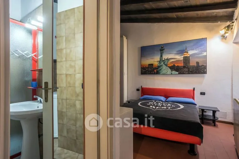 Bedrooms - Furnished Flat with Balcony in Bergamo's Città Alta