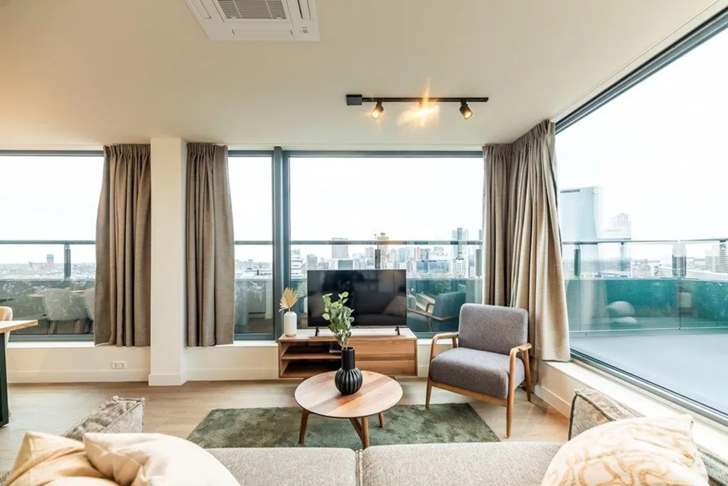 Elutuba - Penthouse with City View in Rotterdam