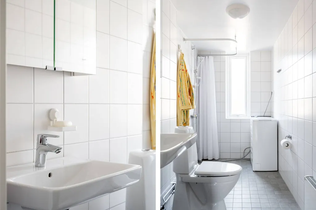 Salles de bain - Modern Flat with Balcony in Helsingborg