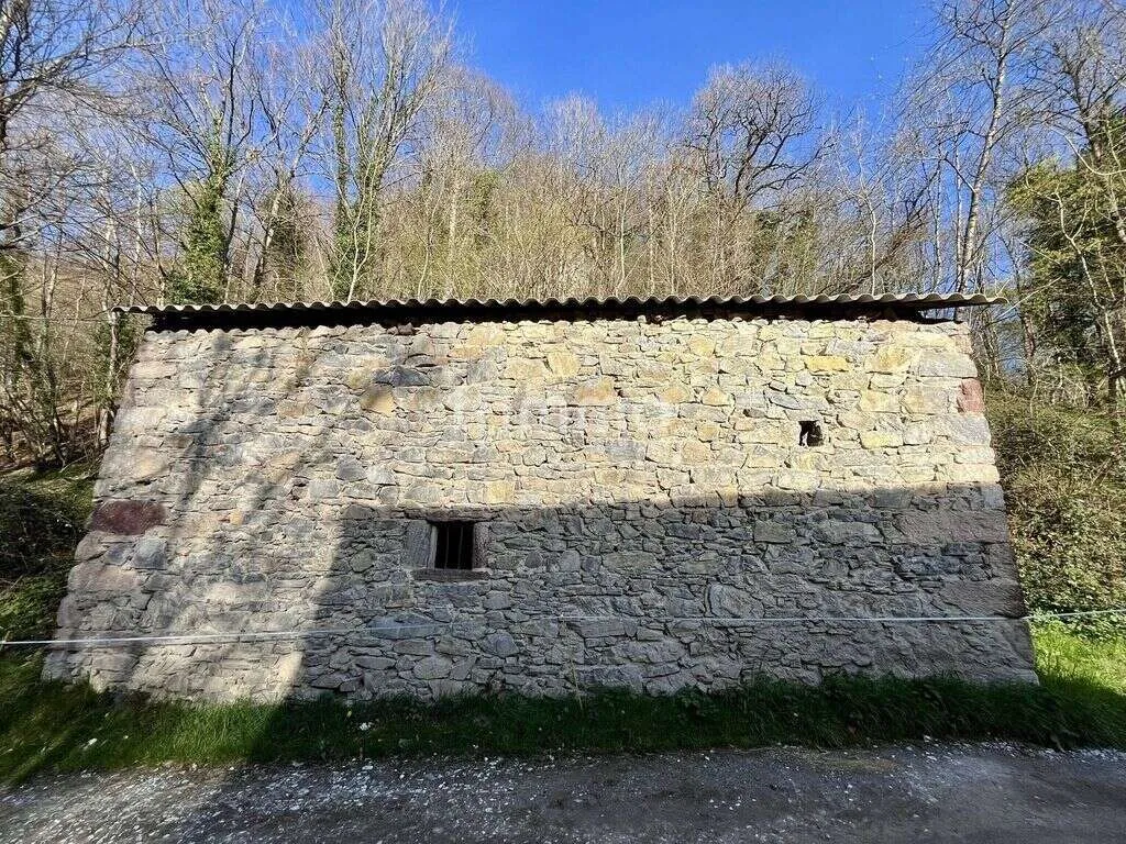 Extérieur - Terrain avec Bois et Grange dans un Village Calme