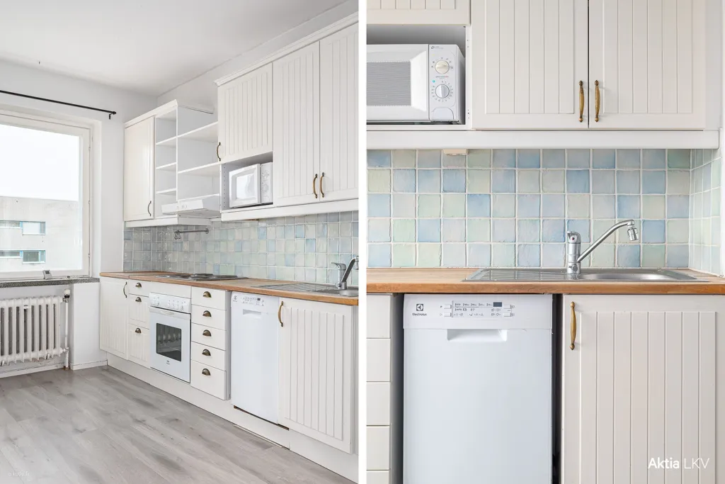 Cuisine - Two-Room Apartment with South-Facing Balcony in Centre