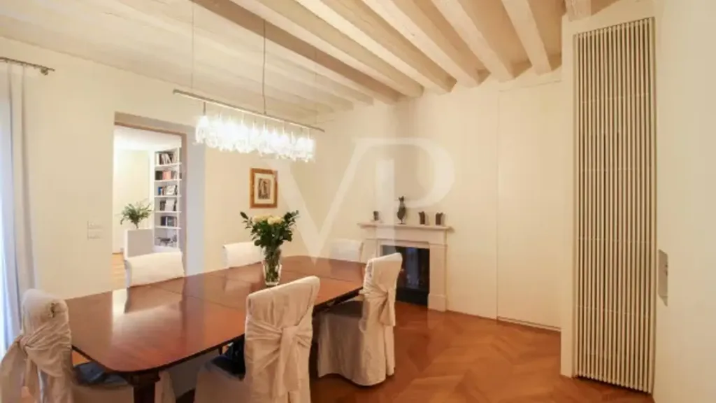 Salle à manger - Rustic Terraced House with Terrace in Schio