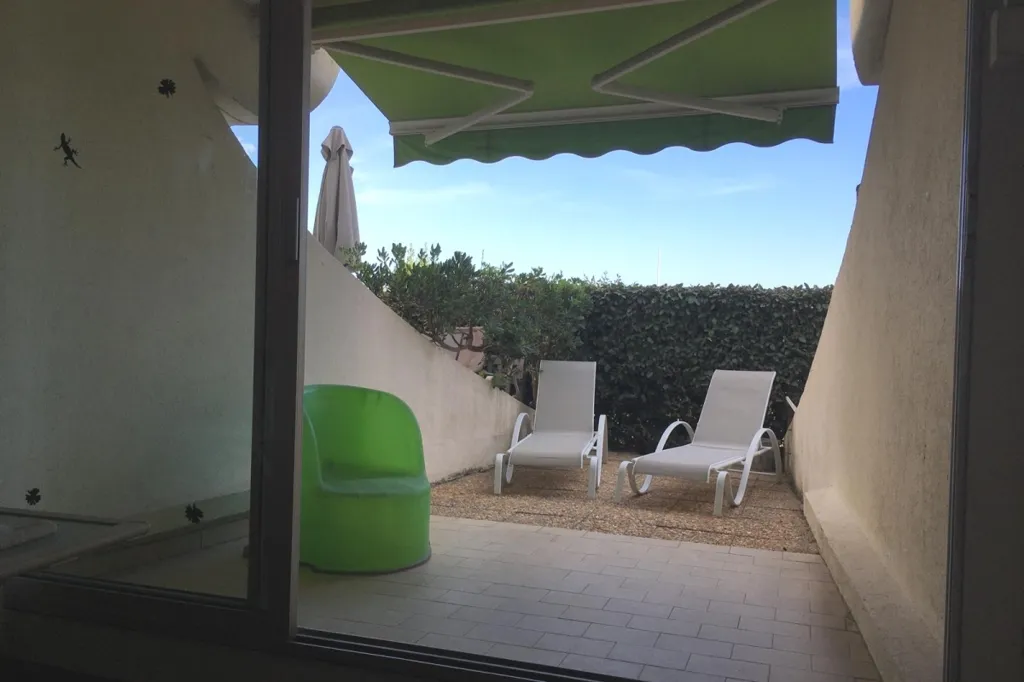 Terrasse - Appartement T2+Cabine à la Grande Motte
