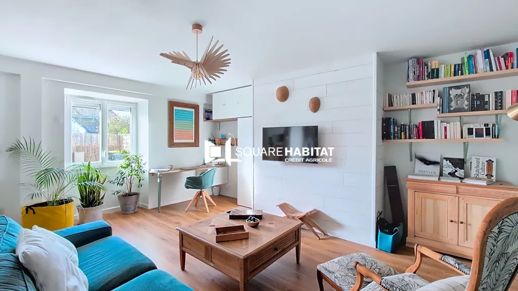 Séjour - Maison en Pierre Rénovée près d'Erdeven