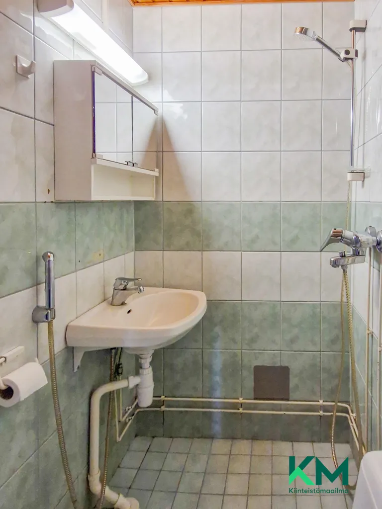 Salles de bain - Bright Apartment with Central Location in Savonlinna